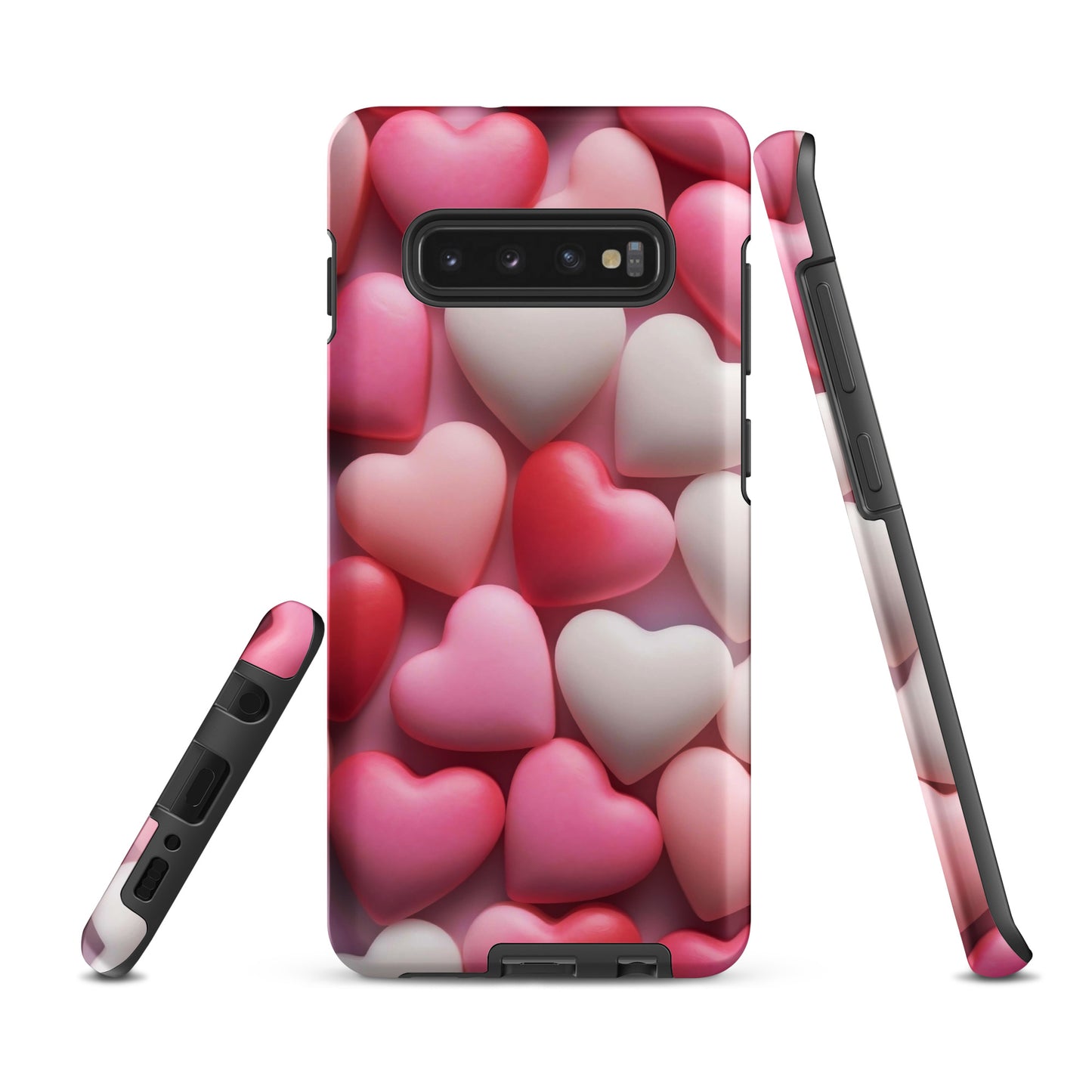 Pink Candy Hearts Themed Tough case for Samsung® CedarHill Country Market