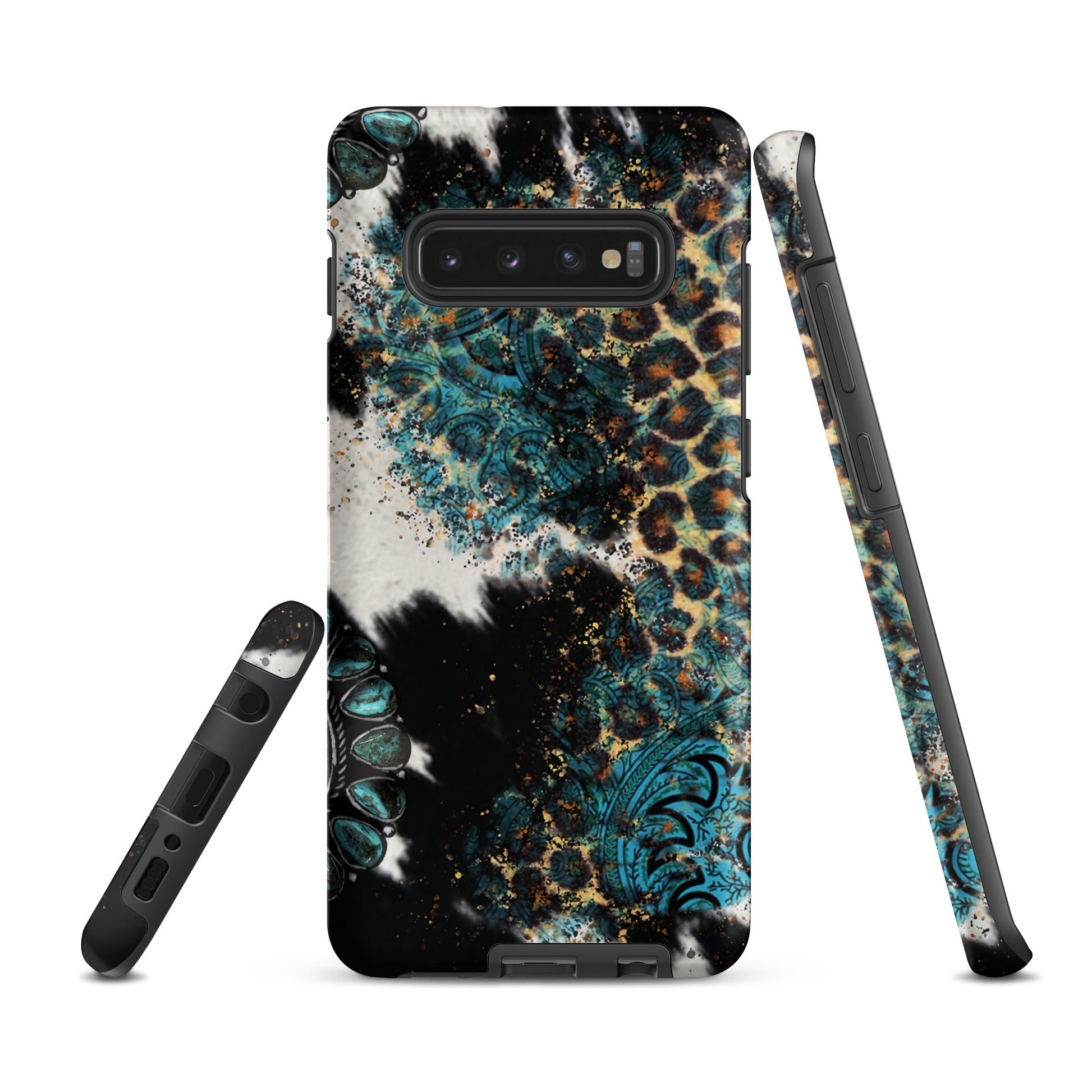 Leopard and Lace Western Themed Tough case for Samsung® CedarHill Country Market