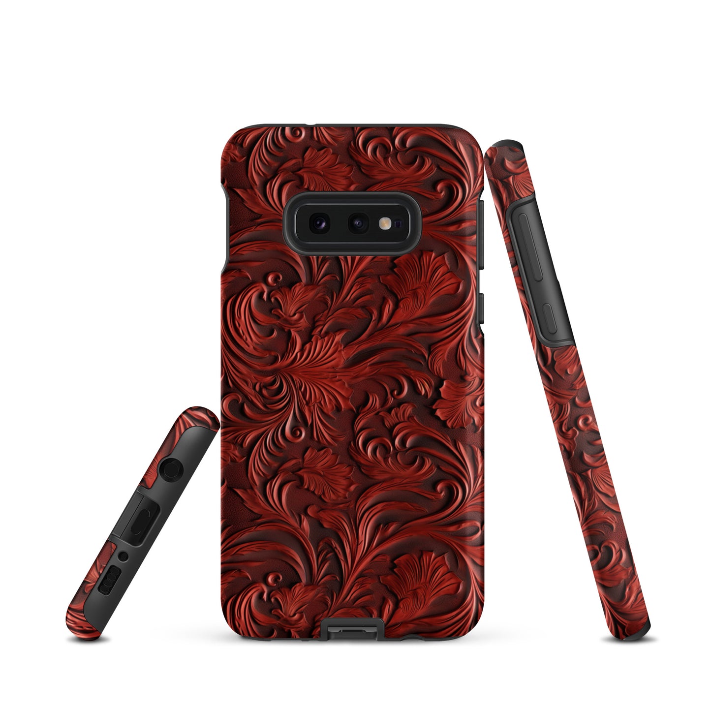 Western Tooled Leather Like Tough case for Samsung® CedarHill Country Market