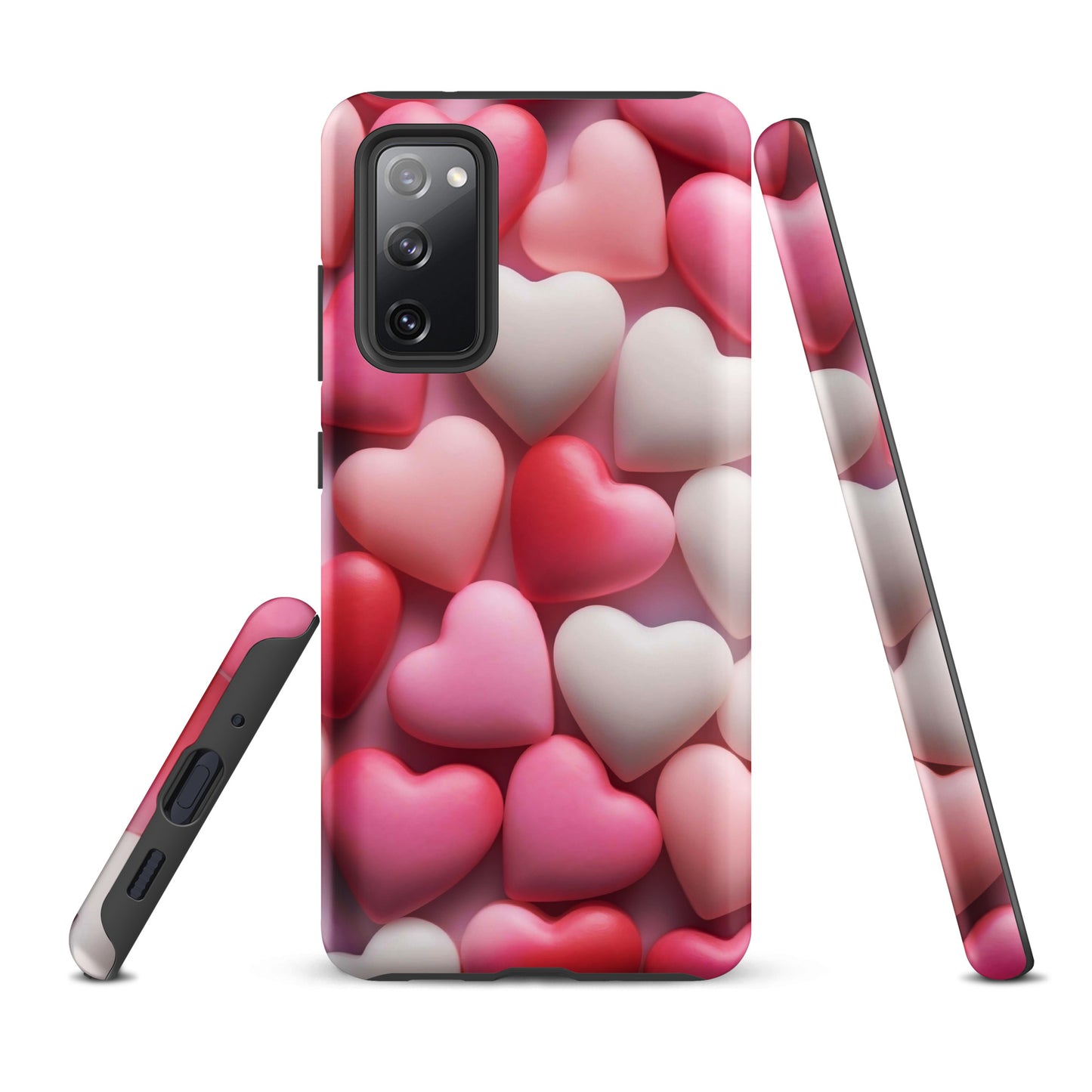 Pink Candy Hearts Themed Tough case for Samsung® CedarHill Country Market