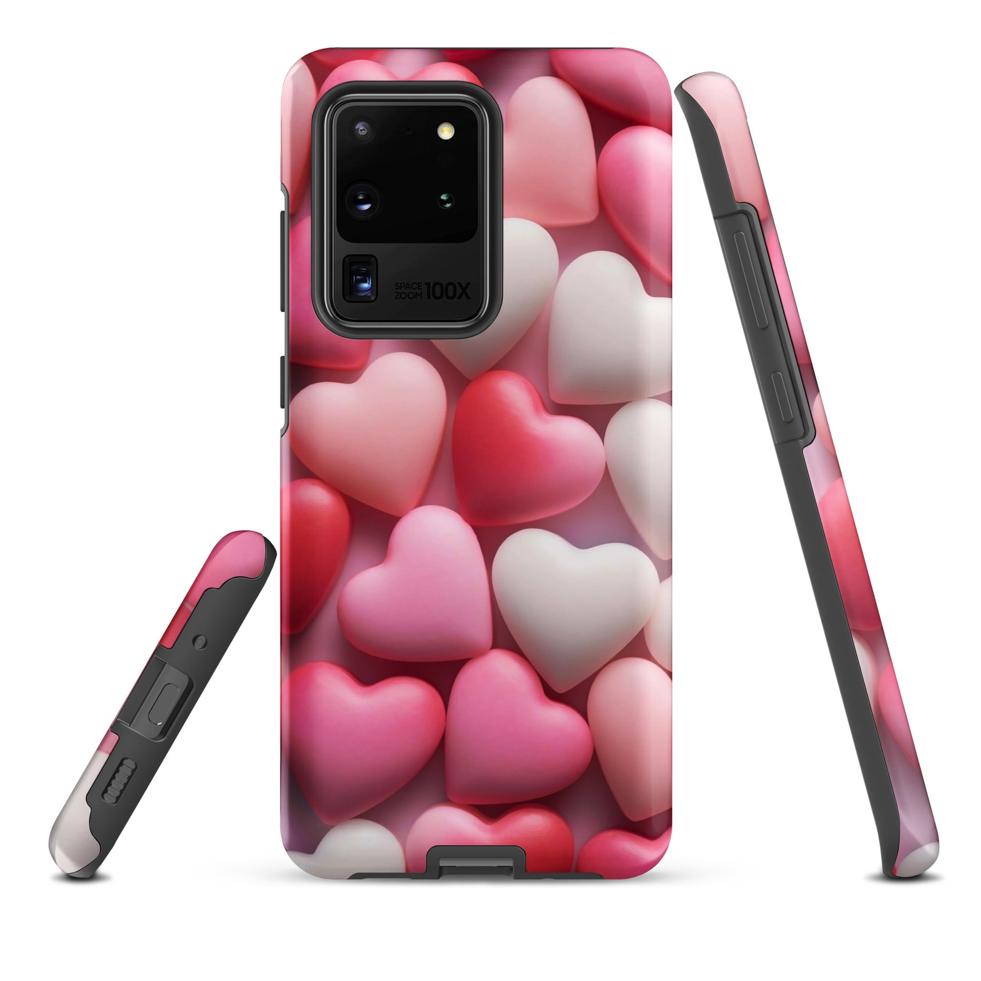 Pink Candy Hearts Themed Tough case for Samsung® CedarHill Country Market