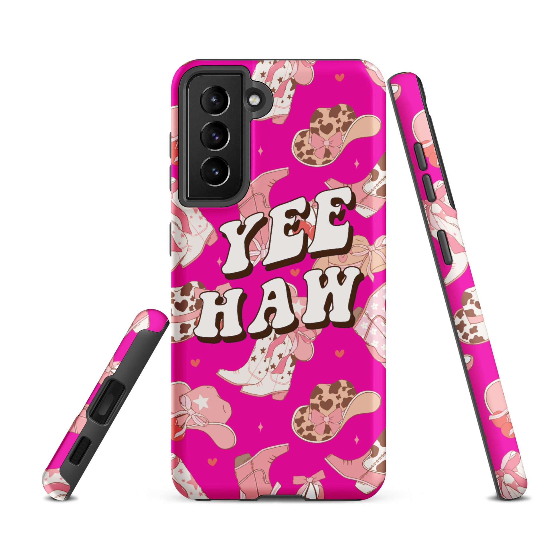 Disco Cowgirl Yee Haw Tough case for Samsung® CedarHill Country Market