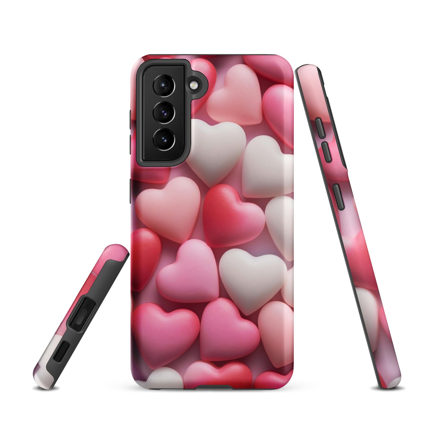 Pink Candy Hearts Themed Tough case for Samsung® CedarHill Country Market