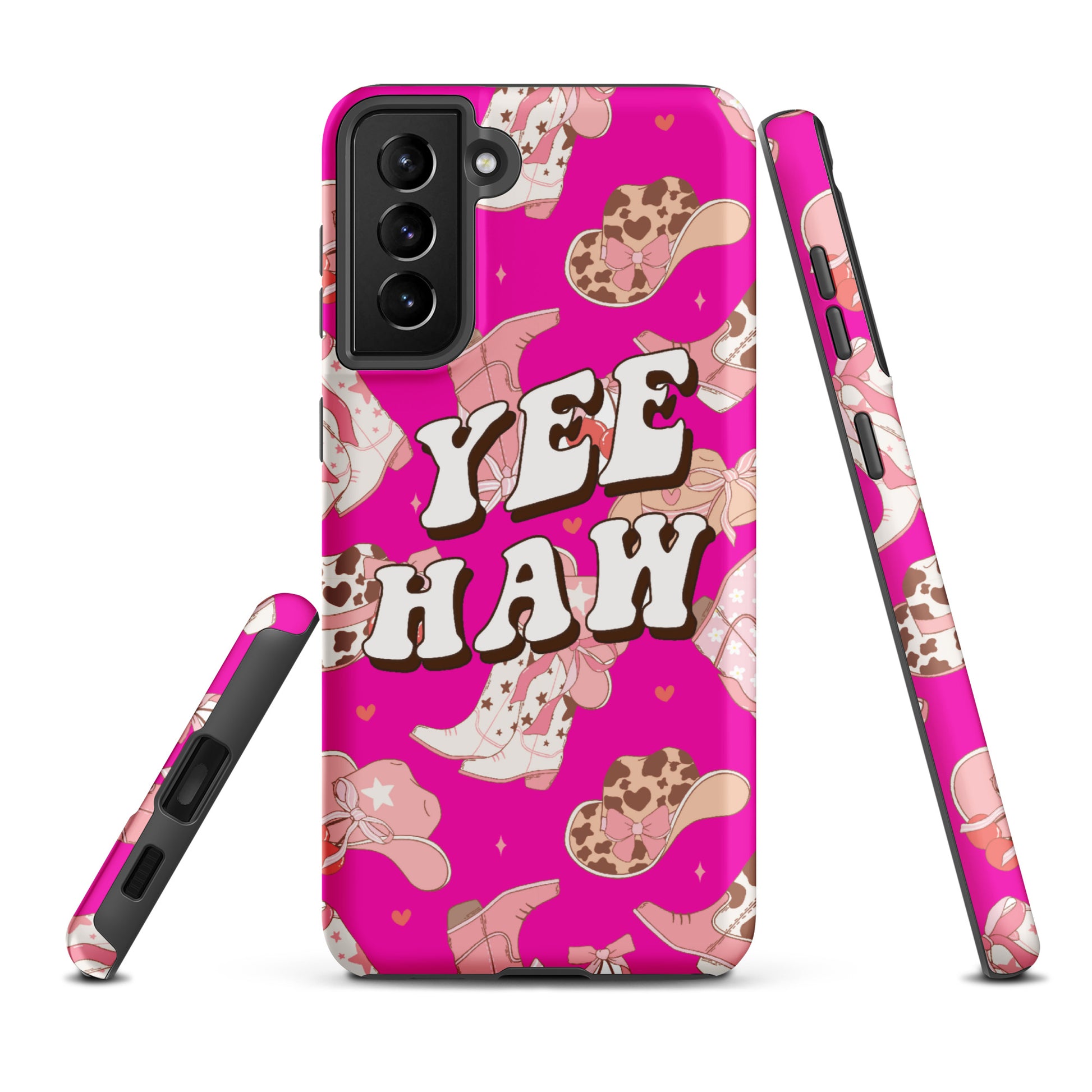 Disco Cowgirl Yee Haw Tough case for Samsung® CedarHill Country Market