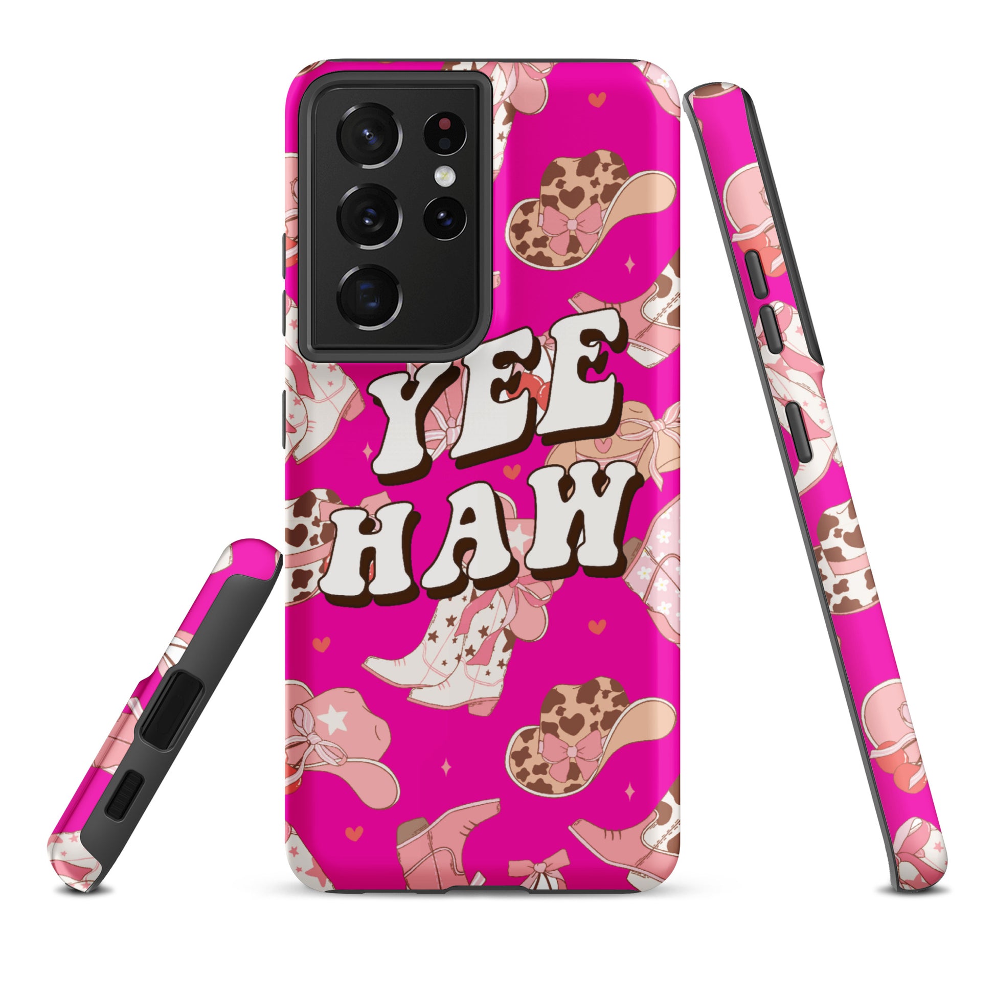 Disco Cowgirl Yee Haw Tough case for Samsung® CedarHill Country Market