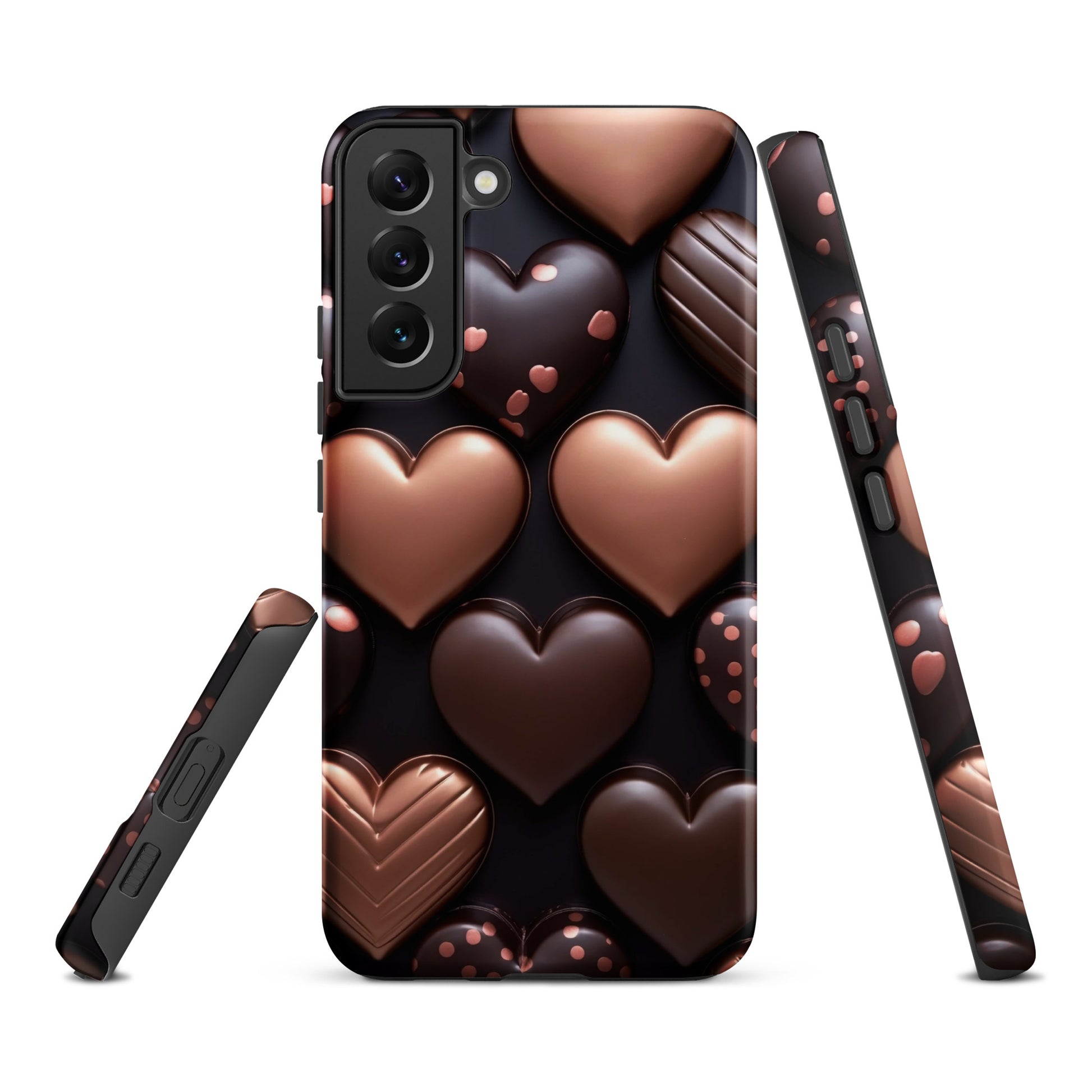 Chocolate Hearts Candy Themed Tough case for Samsung® CedarHill Country Market