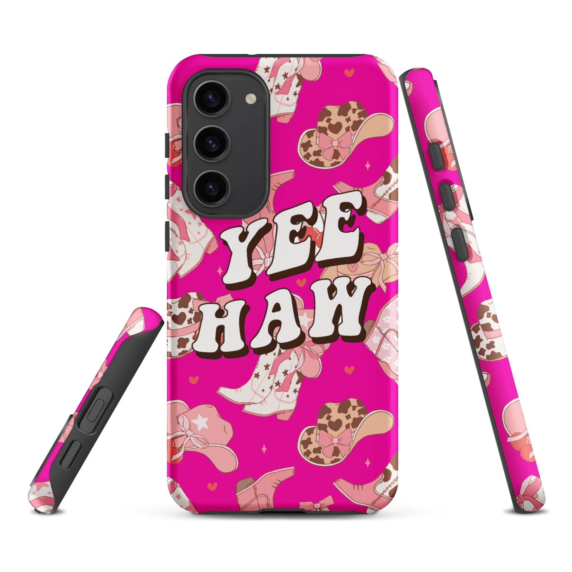 Disco Cowgirl Yee Haw Tough case for Samsung® CedarHill Country Market