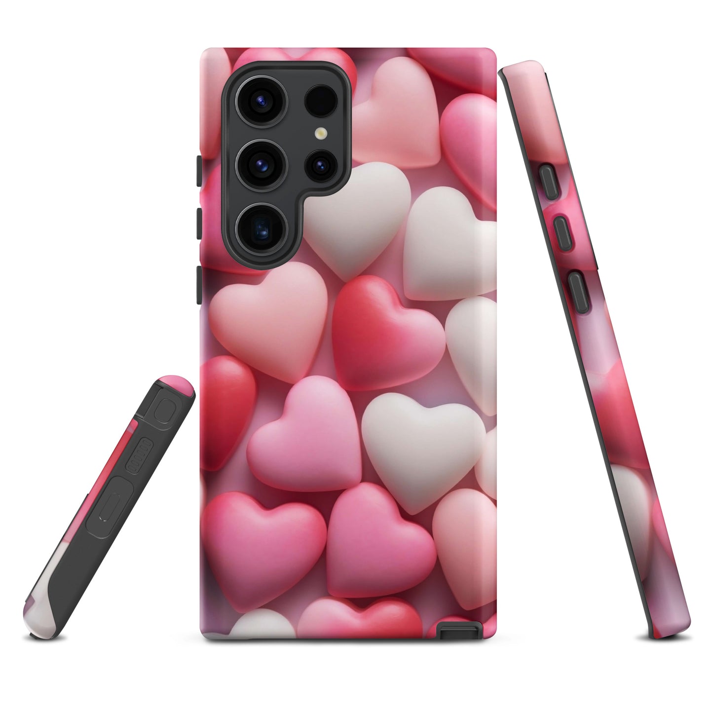 Pink Candy Hearts Themed Tough case for Samsung® CedarHill Country Market