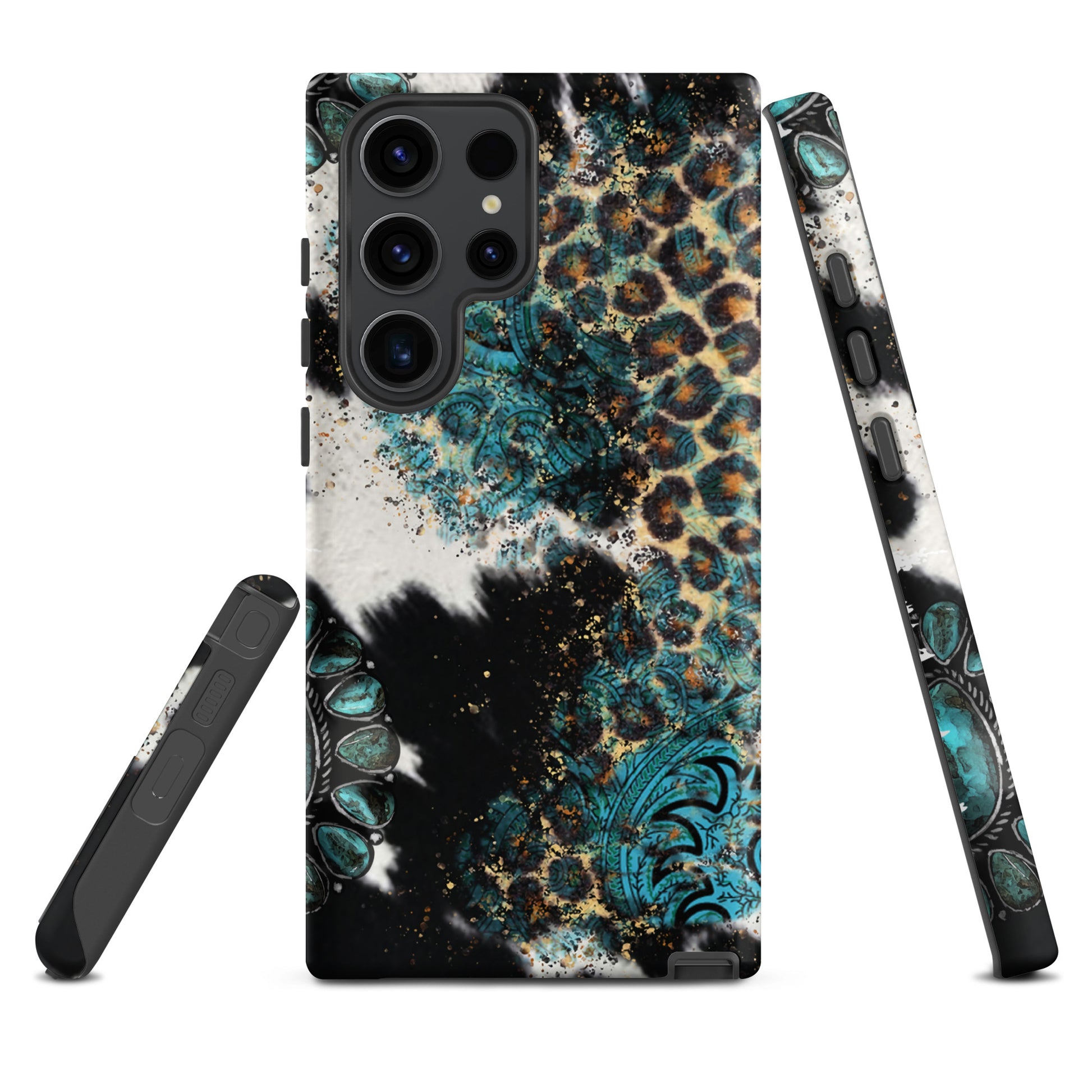 Leopard and Lace Western Themed Tough case for Samsung® CedarHill Country Market