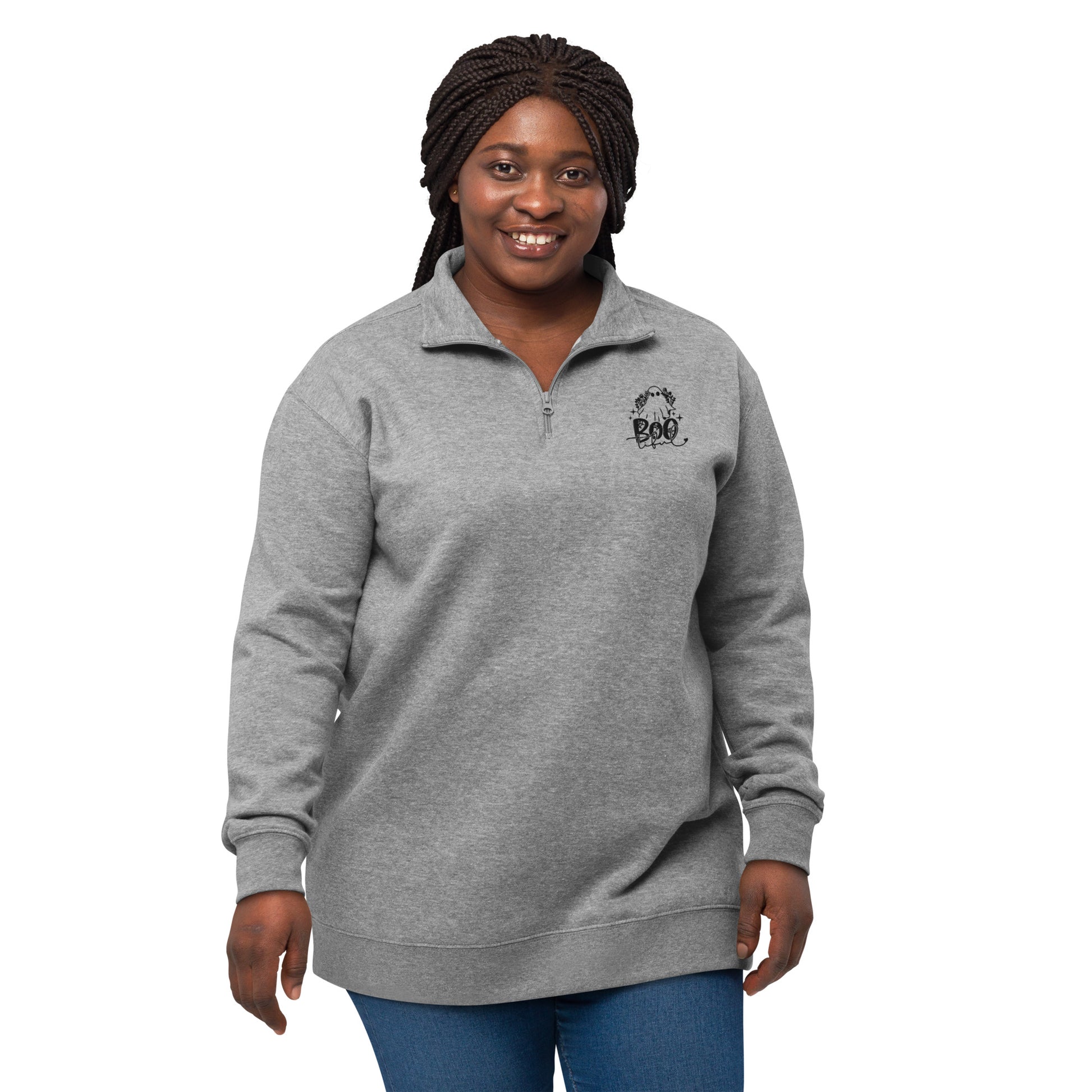 Bootiful Embroidered Unisex fleece pullover CedarHill Country Market