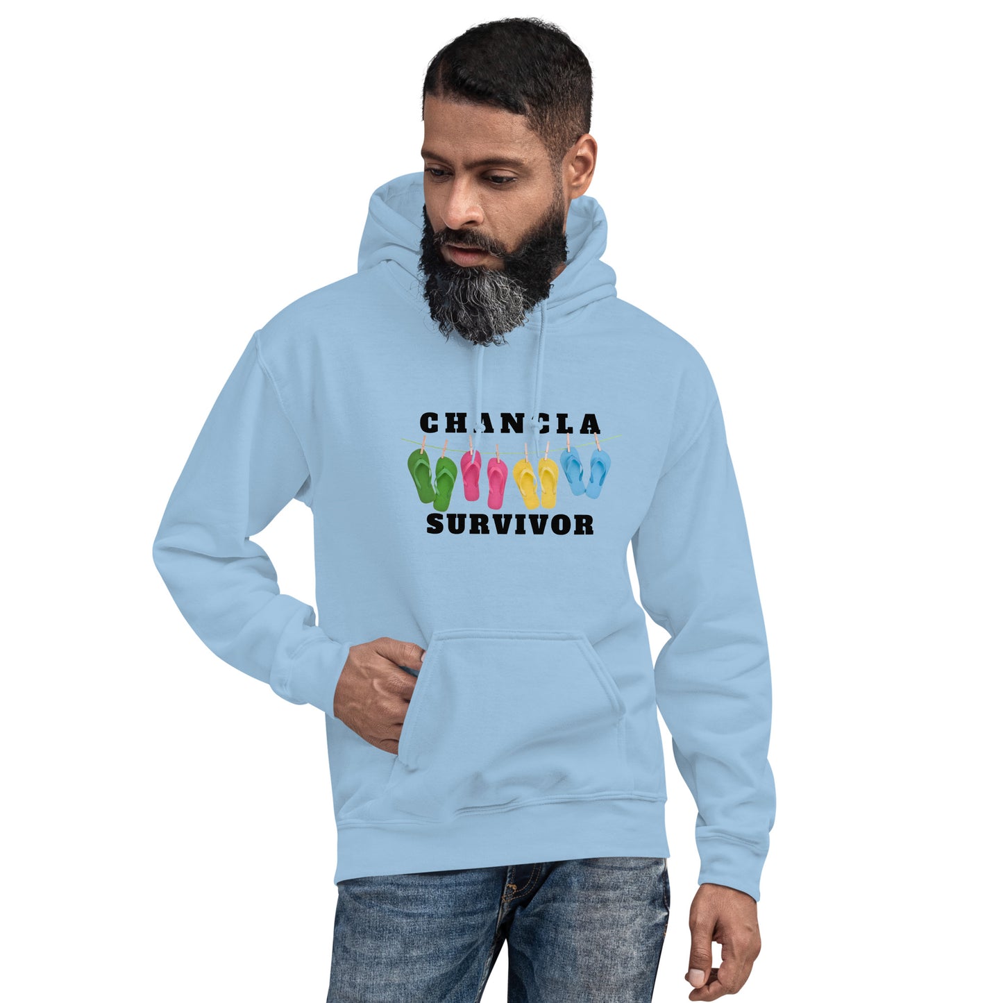 chancala Survivor Funny Hispanic Themed Unisex Hoodie CedarHill Country Market