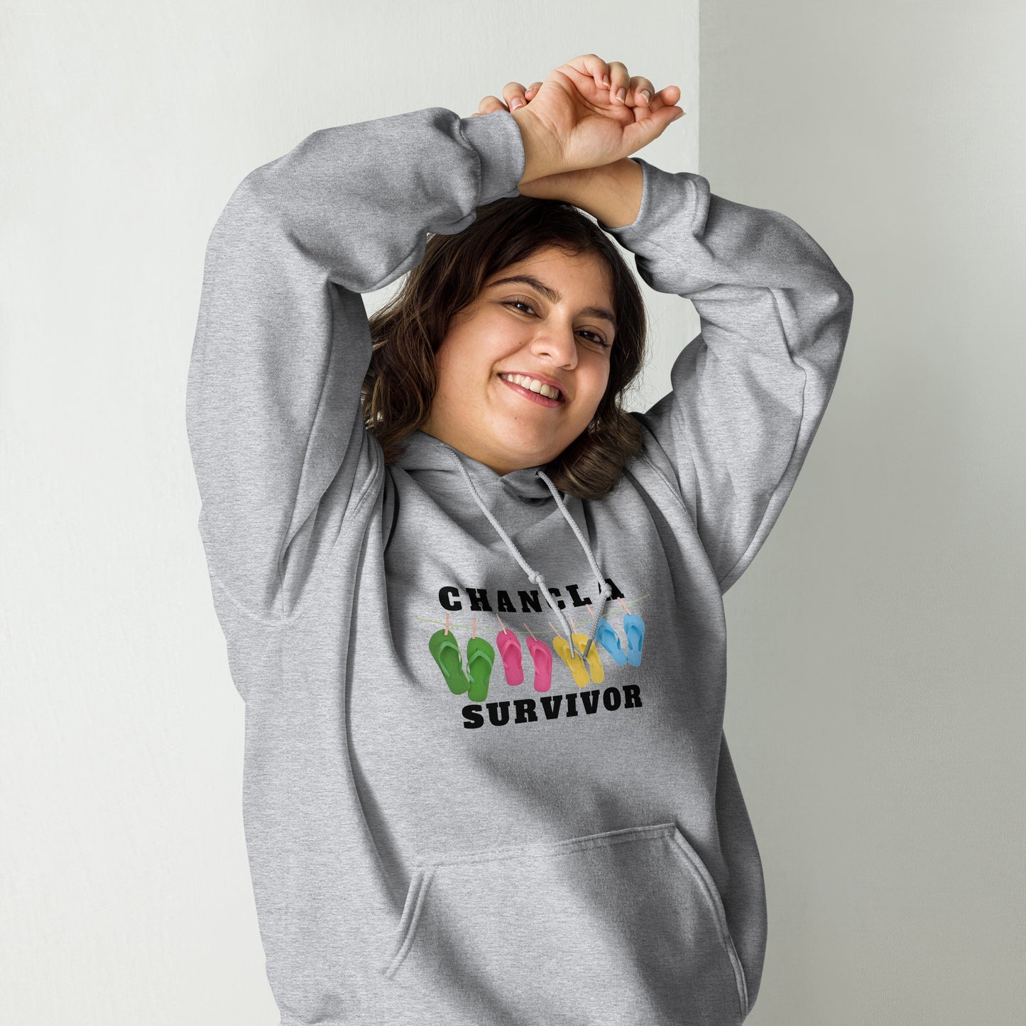 chancala Survivor Funny Hispanic Themed Unisex Hoodie CedarHill Country Market