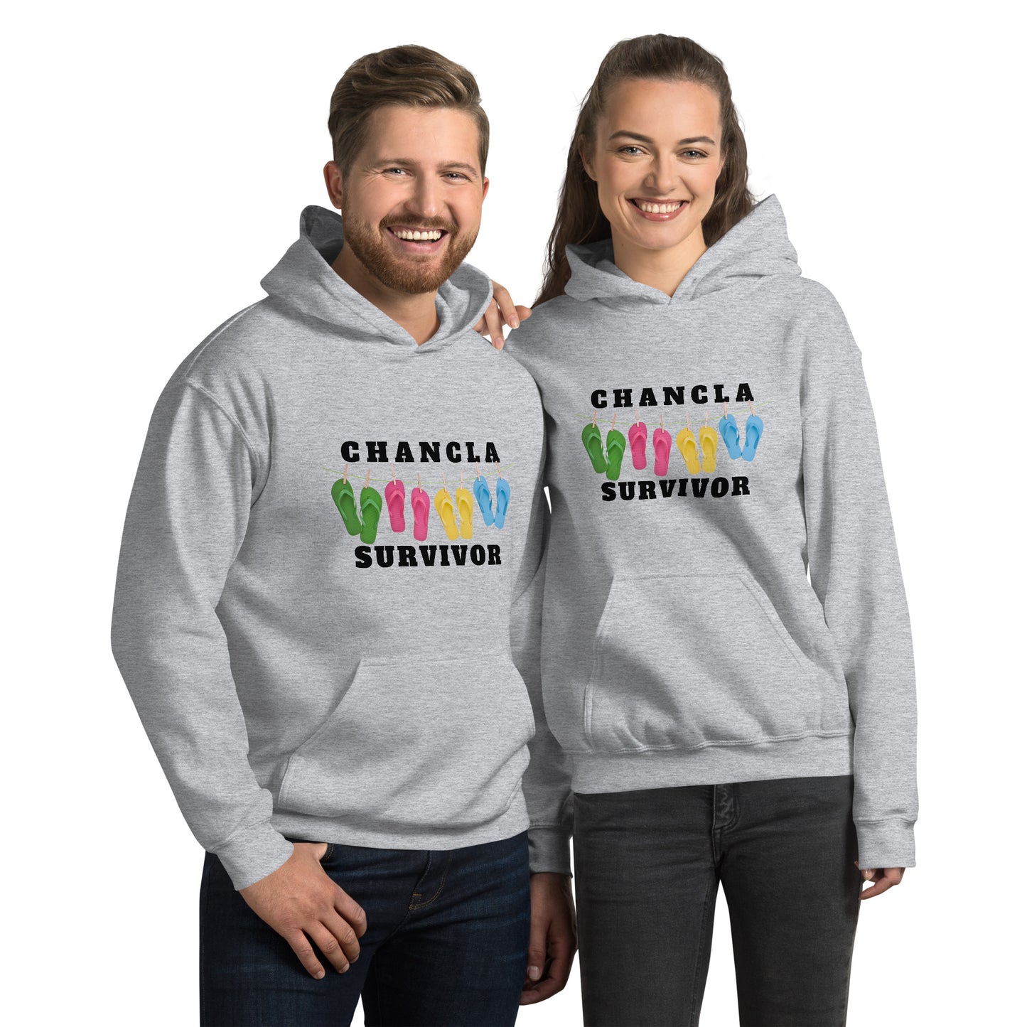 chancala Survivor Funny Hispanic Themed Unisex Hoodie CedarHill Country Market