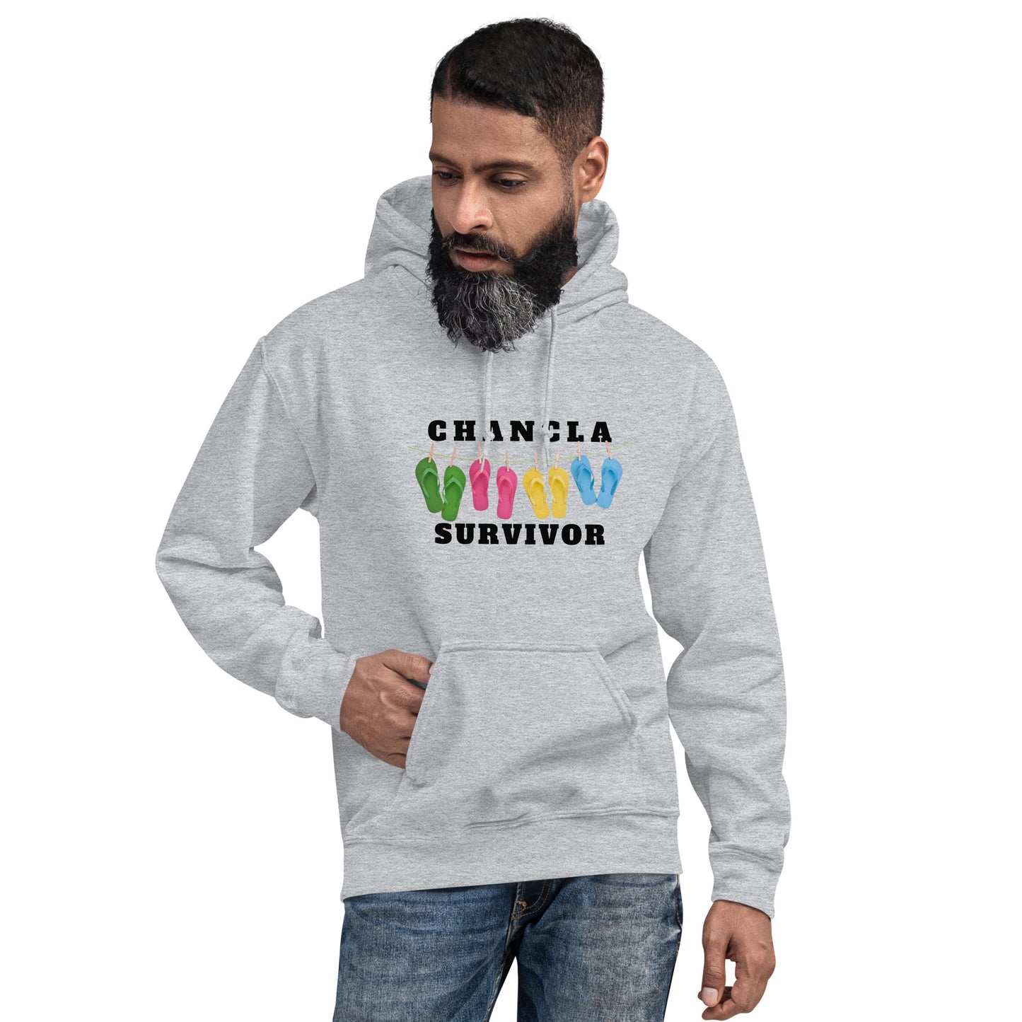 chancala Survivor Funny Hispanic Themed Unisex Hoodie CedarHill Country Market