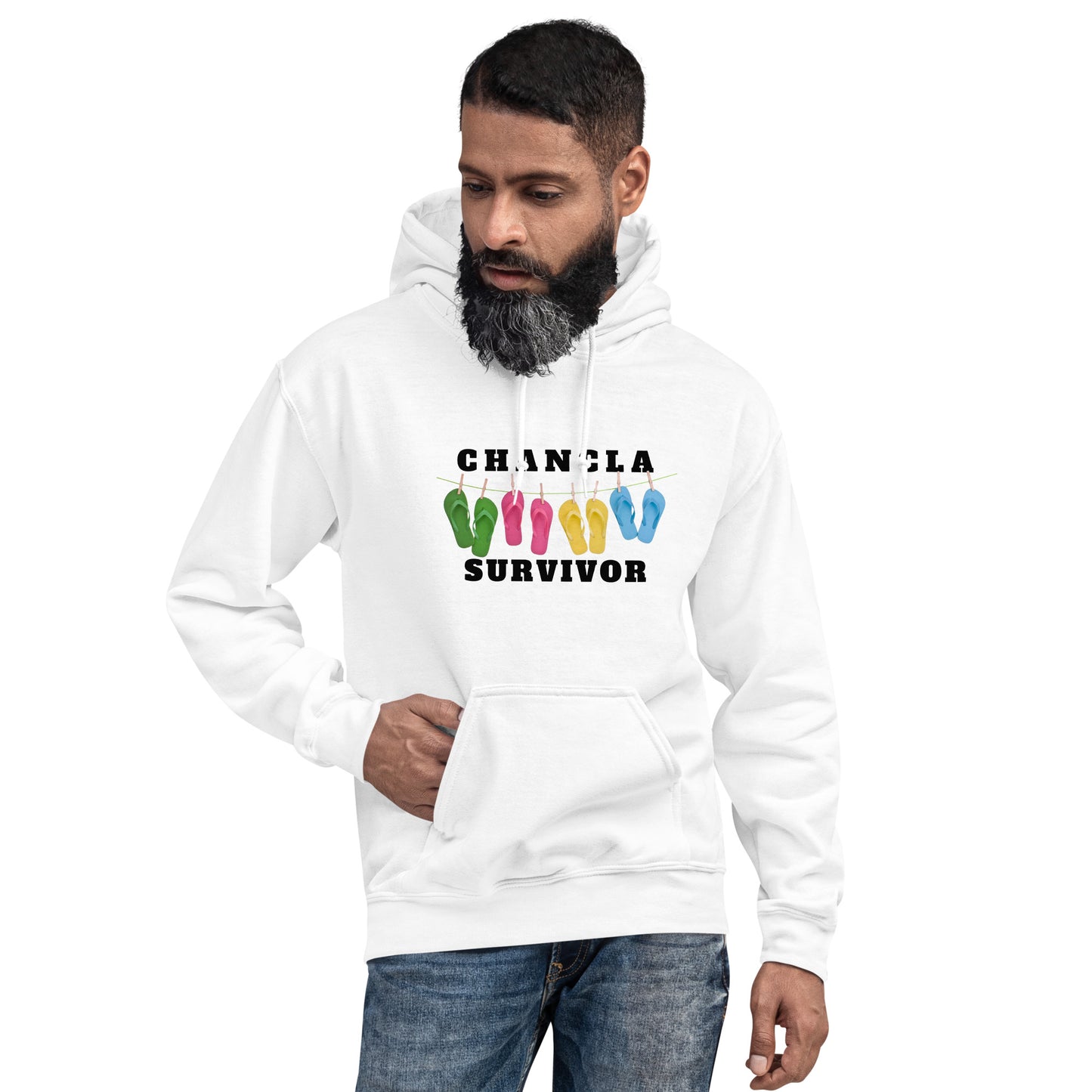 chancala Survivor Funny Hispanic Themed Unisex Hoodie CedarHill Country Market