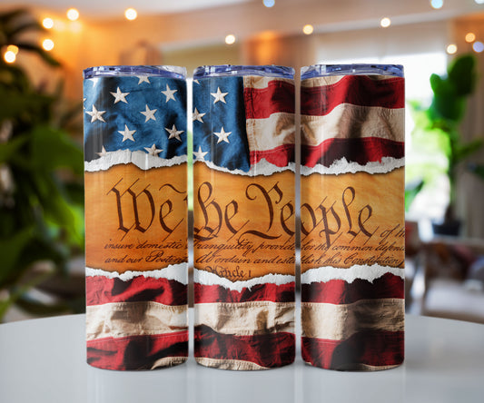 We the People of the United States Stainless steel tumbler CedarHill Country Market