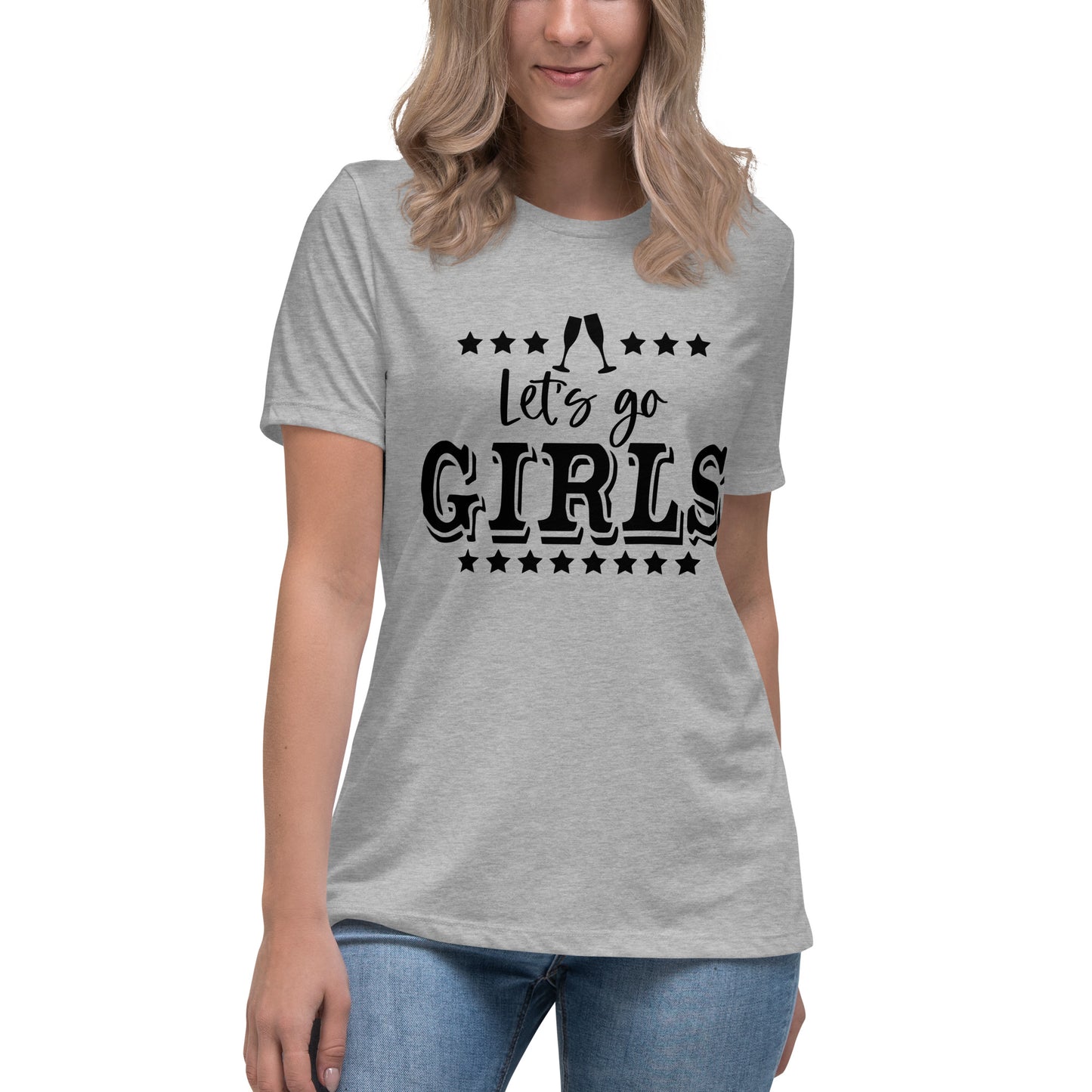 Let's Go Girls Bridal and Bachelorette Party Relaxed T-Shirt CedarHill Country Market