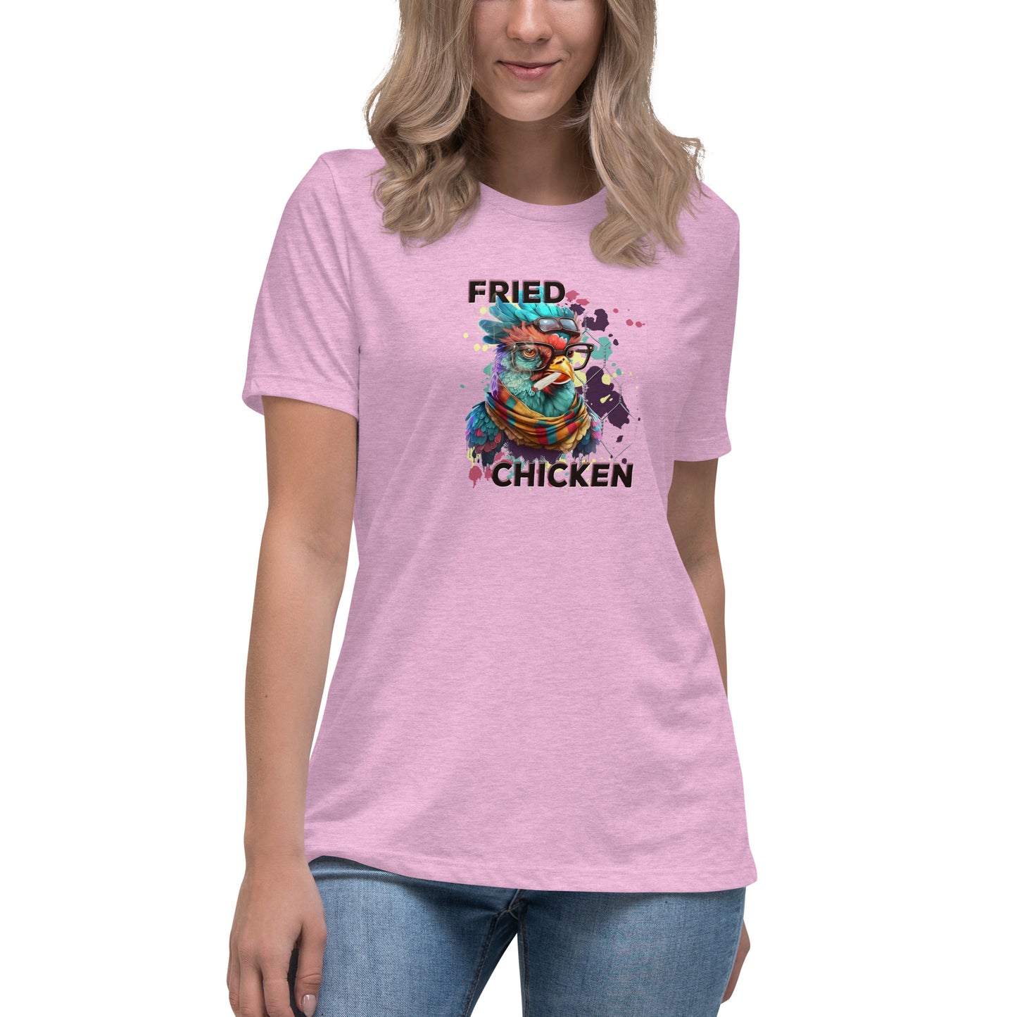 Friend Chicken Funny Women's Relaxed T-Shirt CedarHill Country Market
