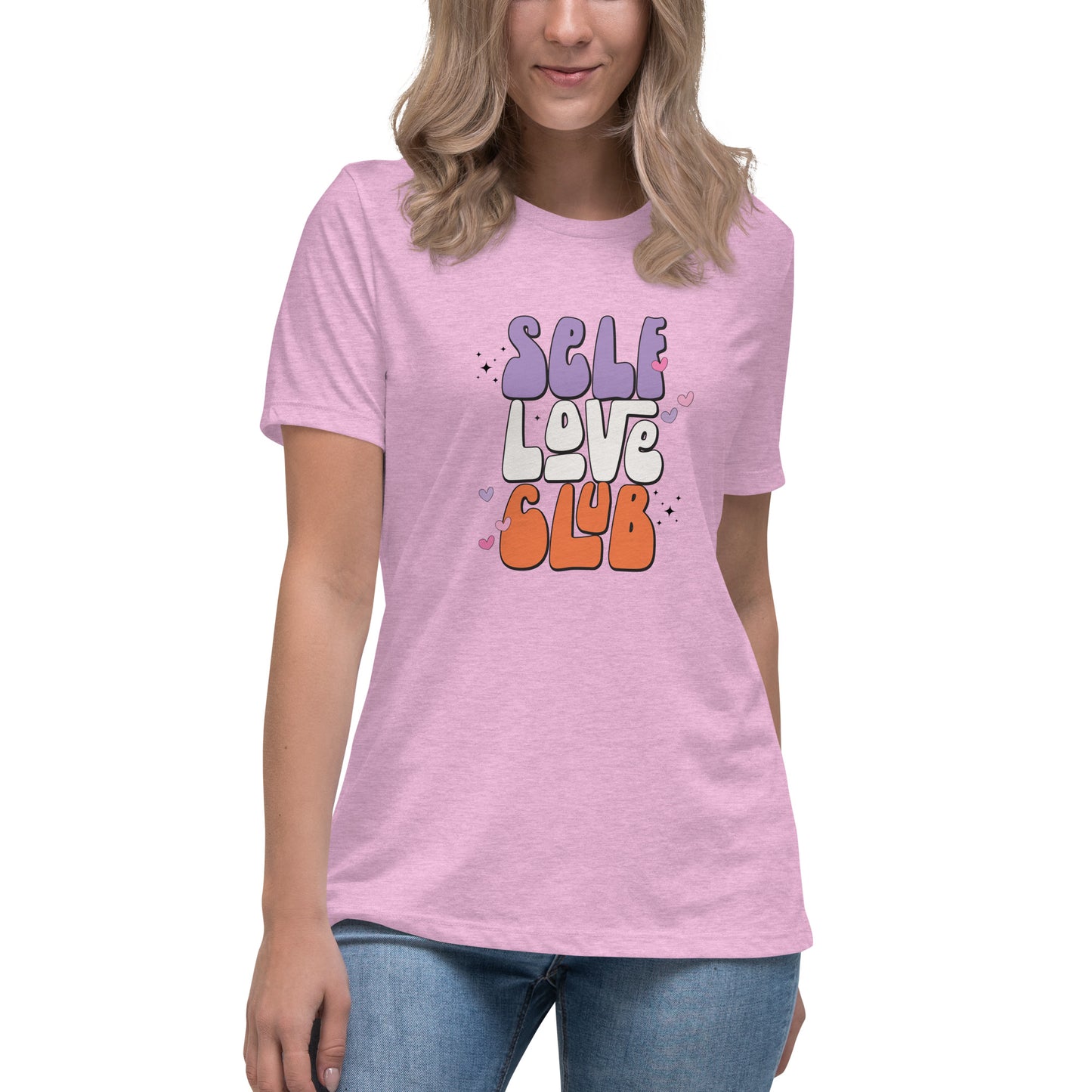 Retro Self Love Club Women's Relaxed T-Shirt CedarHill Country Market