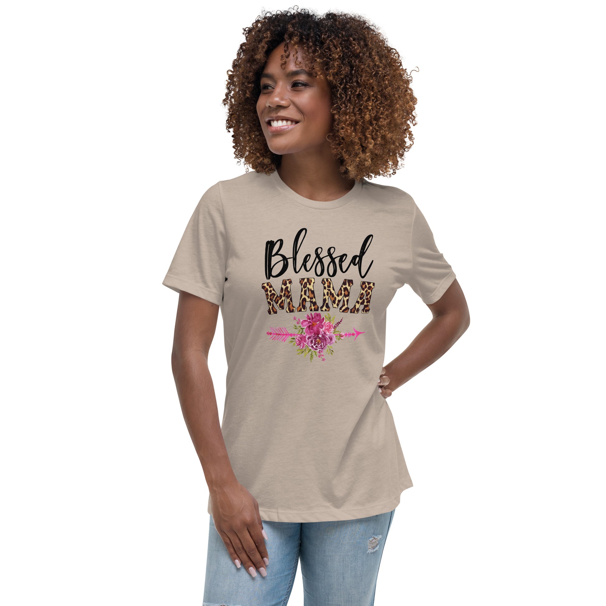 Blessed Mamma Women's Relaxed T-Shirt CedarHill Country Market