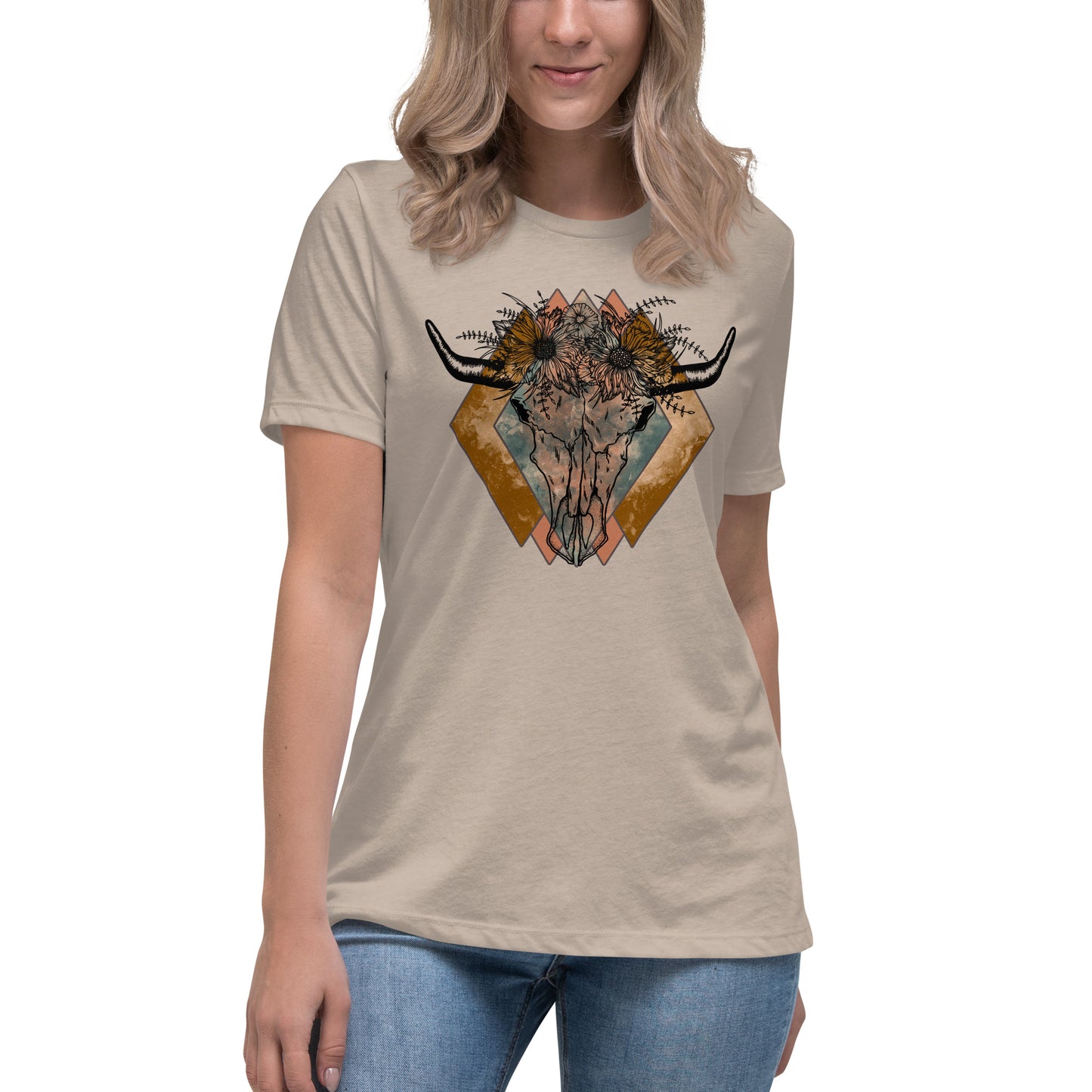 Southwest Longhorn Women's Relaxed T-Shirt CedarHill Country Market