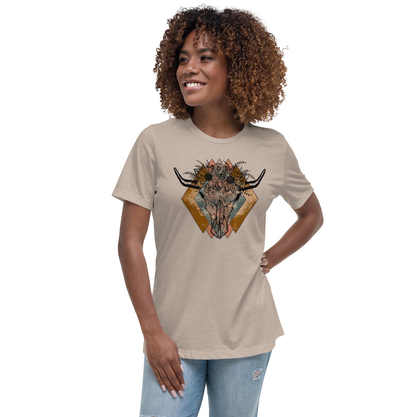 Southwest Longhorn Women's Relaxed T-Shirt CedarHill Country Market