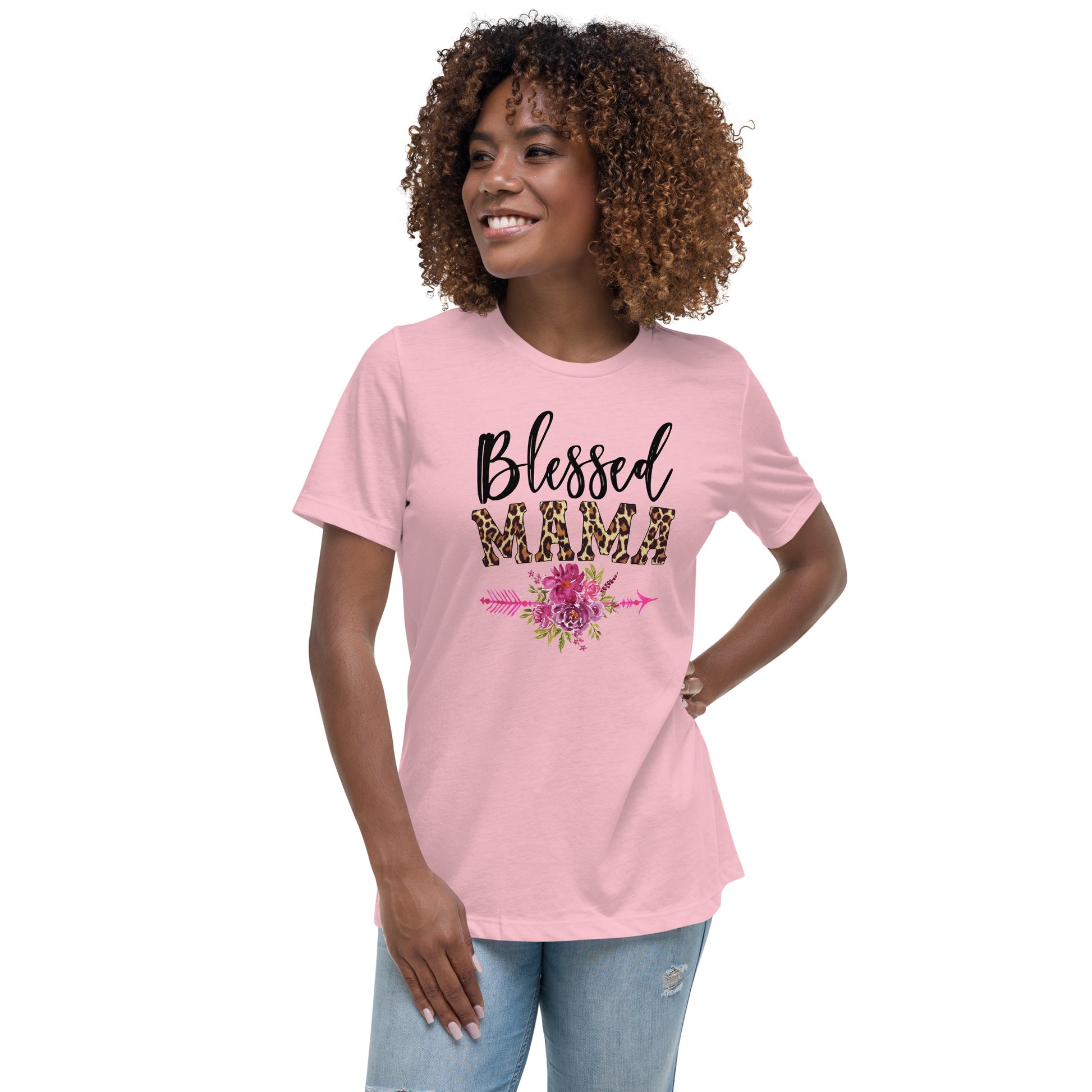 Blessed Mamma Women's Relaxed T-Shirt CedarHill Country Market