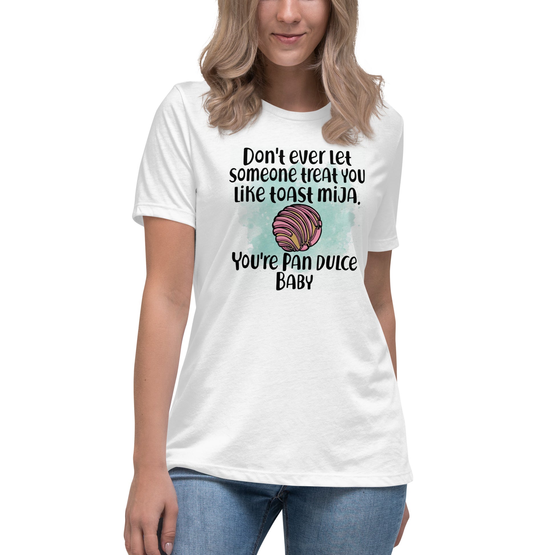 Pan Dulce Funny Women's Relaxed T-Shirt CedarHill Country Market