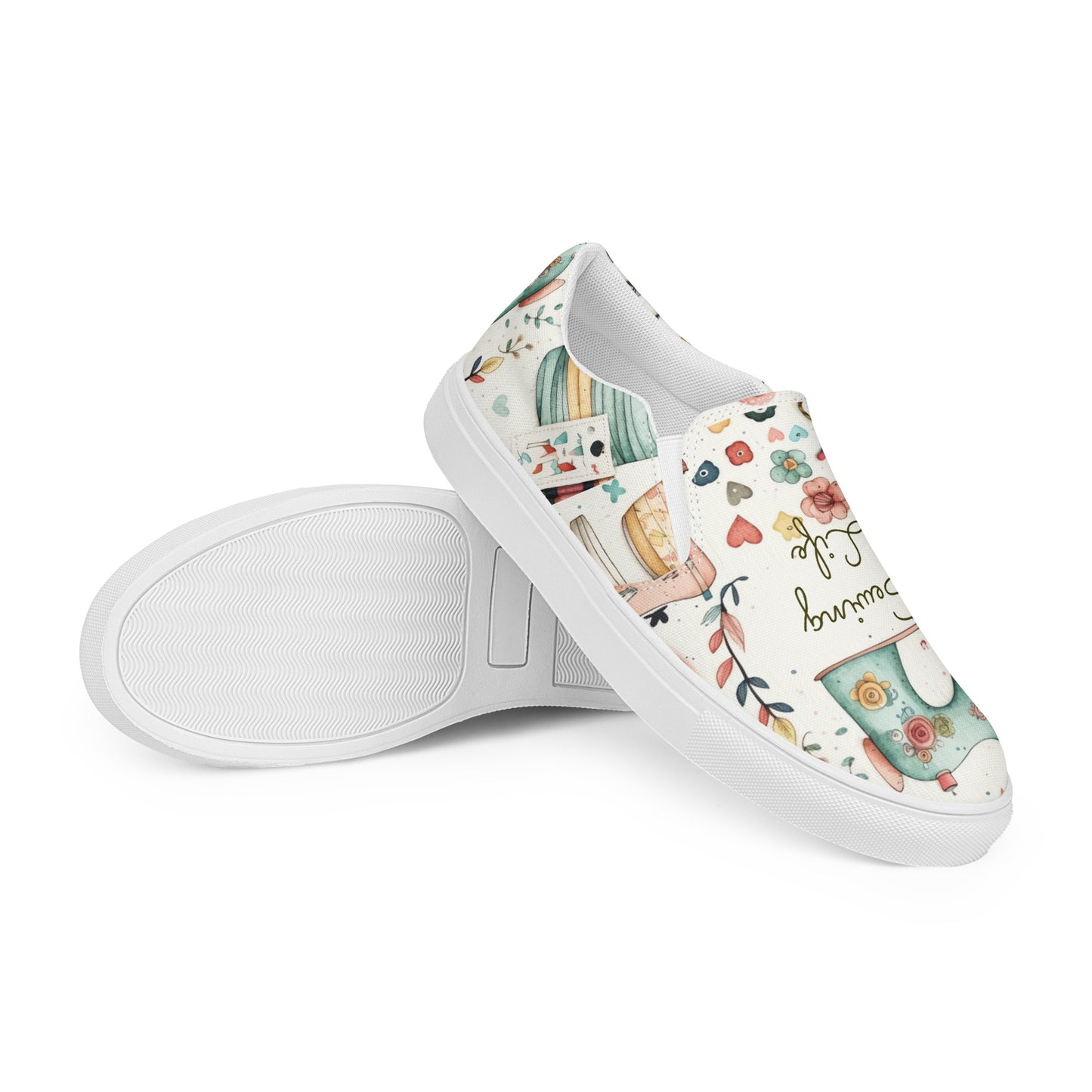 Sewing Life Women’s slip-on canvas shoes CedarHill Country Market