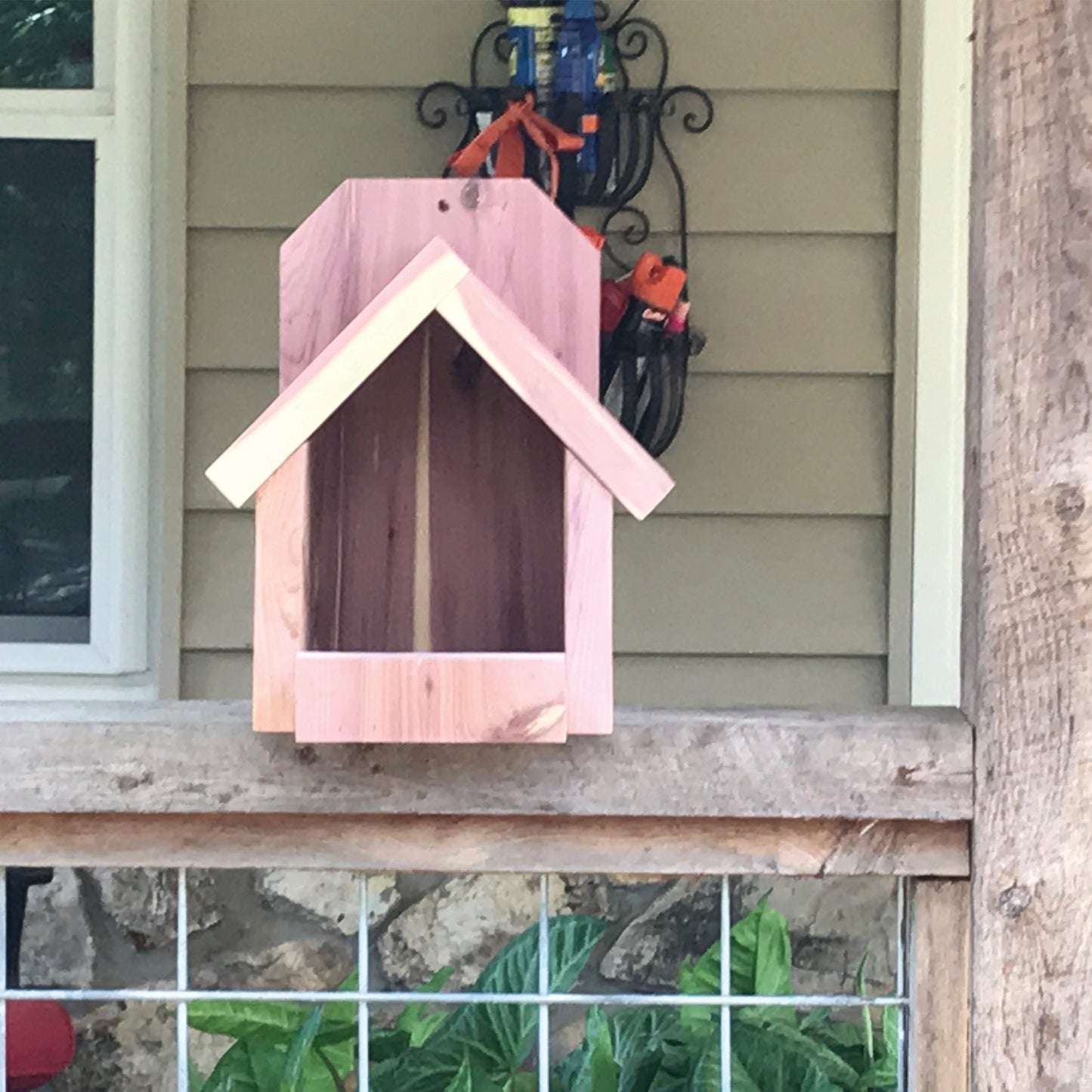 Cardinal Birdhouse Cedar Hill Country Market