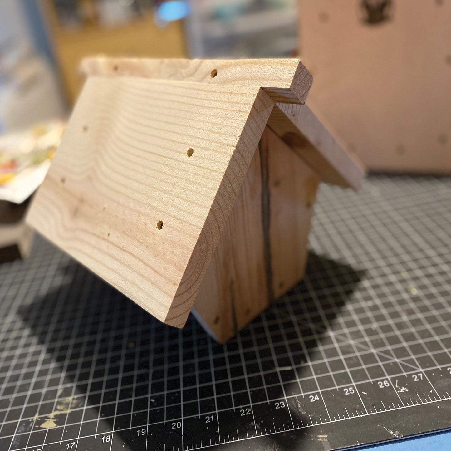 Carolina Wren/Chickadee Birdhouse Cedar Hill Country Market