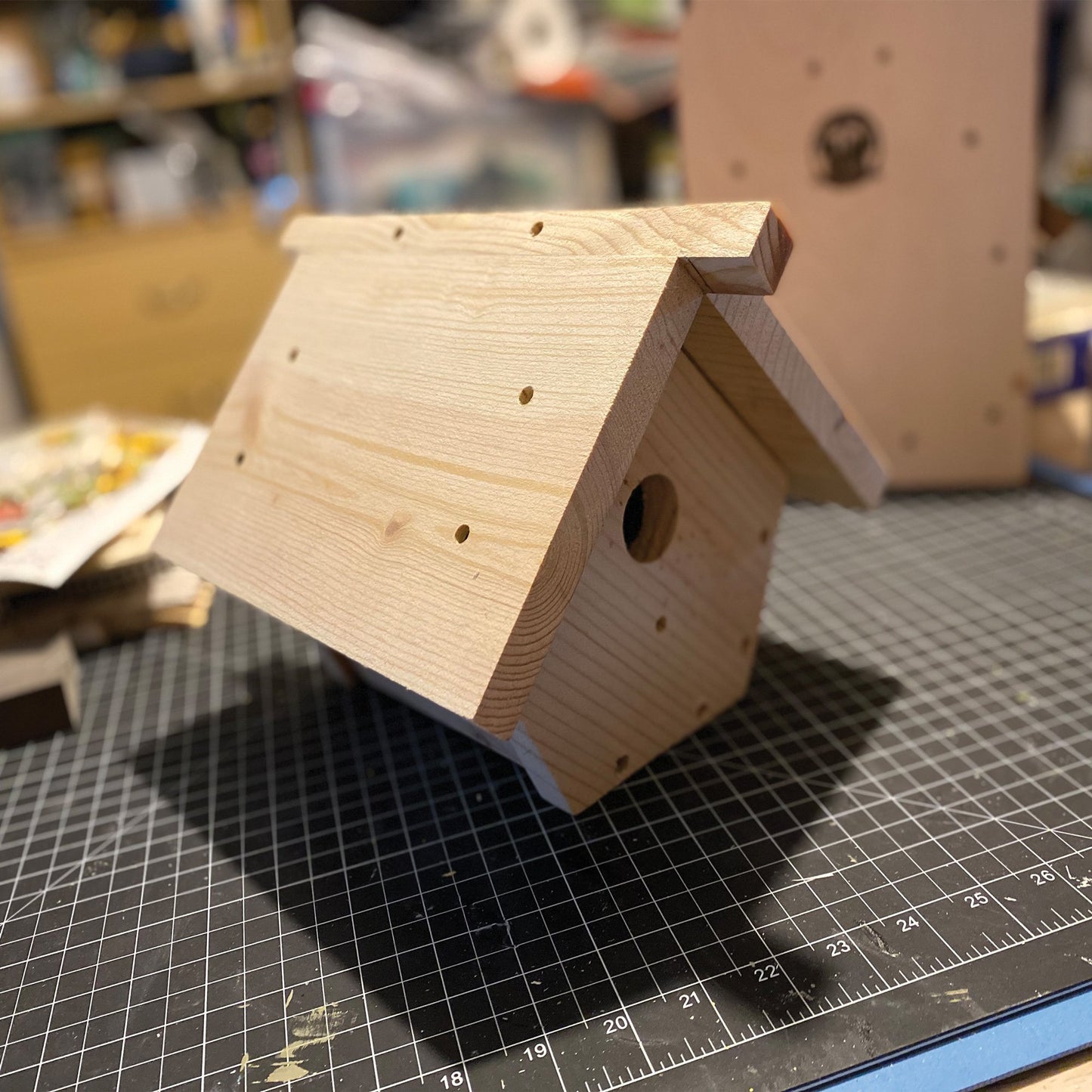 Carolina Wren/Chickadee Birdhouse Cedar Hill Country Market