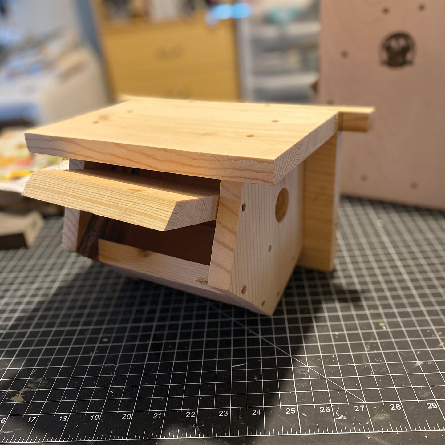 Carolina Wren/Chickadee Birdhouse Cedar Hill Country Market