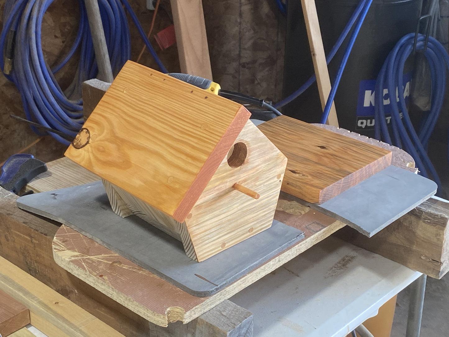 Carolina Wren/Chickadee Birdhouse Cedar Hill Country Market