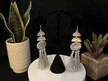 Load image into Gallery viewer, Silver Tassel Earrings Cedar Hill Country Market