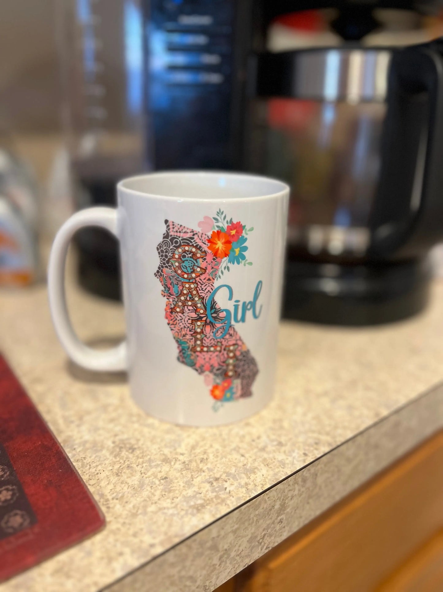 State of California Girl 15oz Coffee Mug CedarHill Country Market